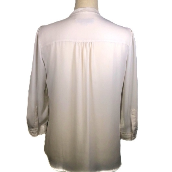 LOFT (S) Long sleeve button down blouse - Picture 4 of 9